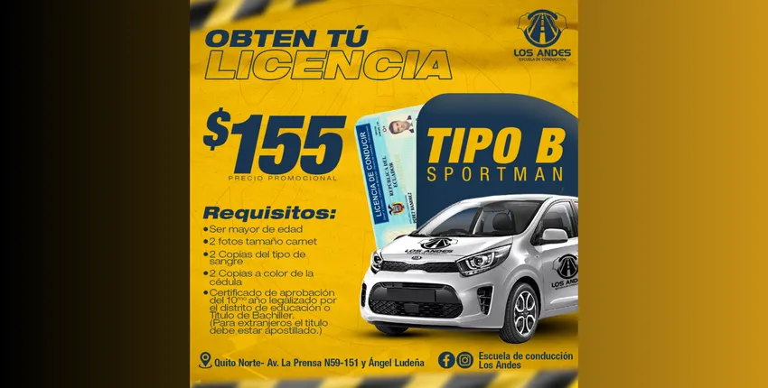 Licencia Tipo B